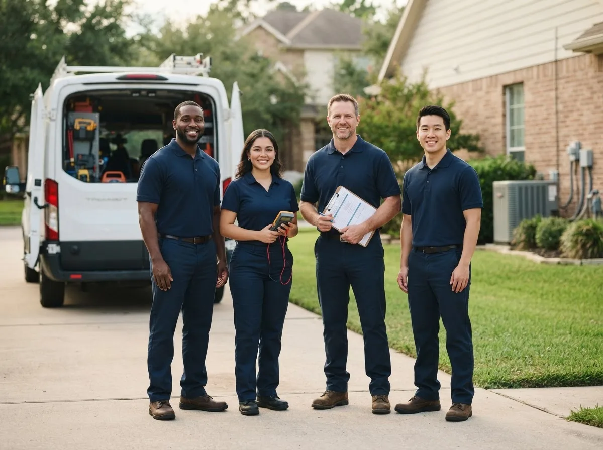 Certified HVAC technician near Van Wert, IA
